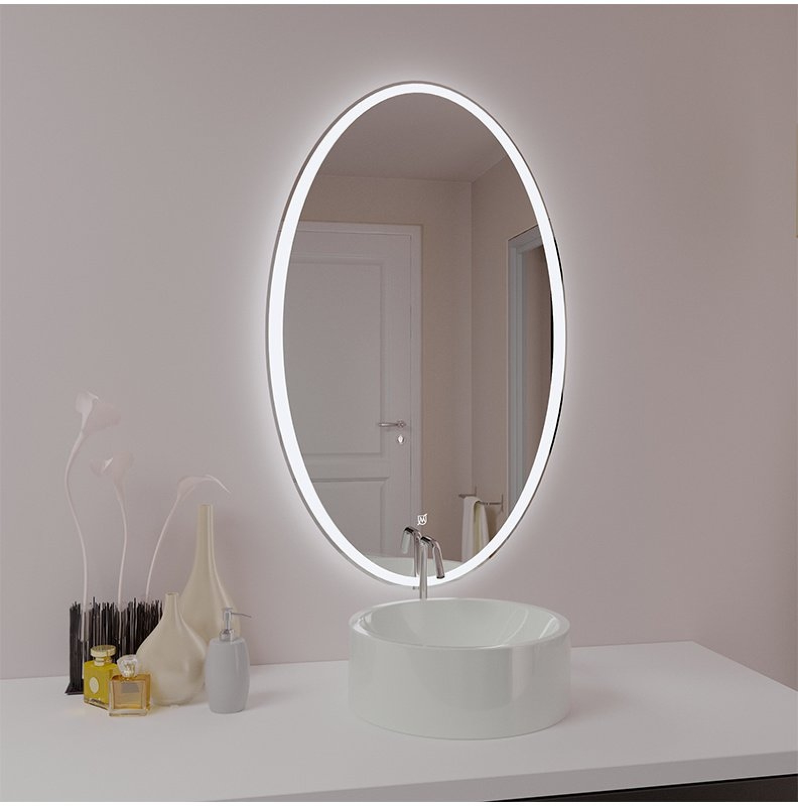Зеркало 600*800 Ангелина с LED подсветкой