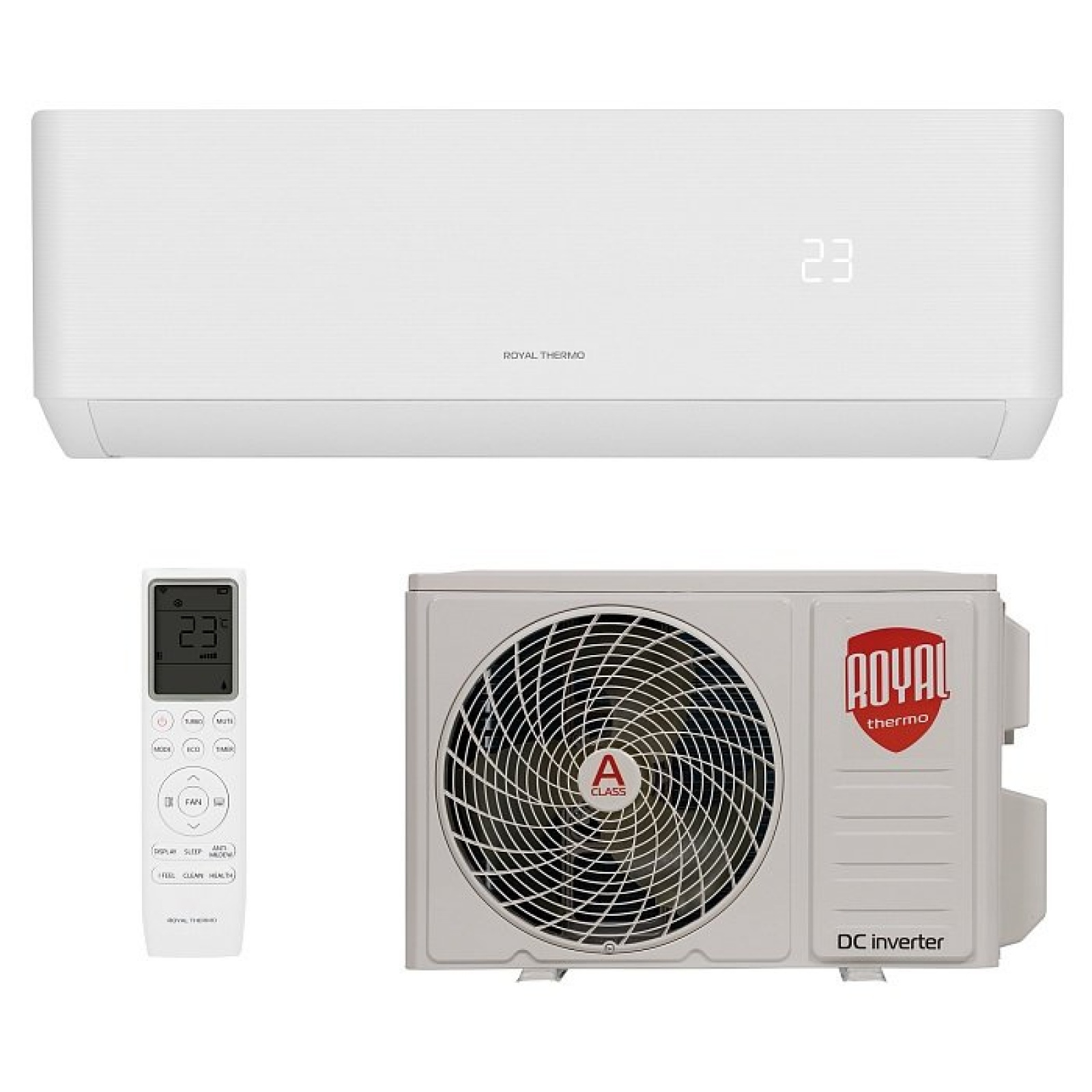Сплит-система инверторного типа Royal Thermo Diamond DC RTDI Wi-Fi