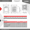Печь-каменка сетка FORMA 18 чугунная топка