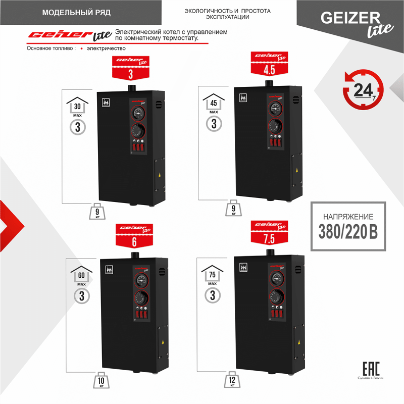 Электрокотёл Geizer Lite