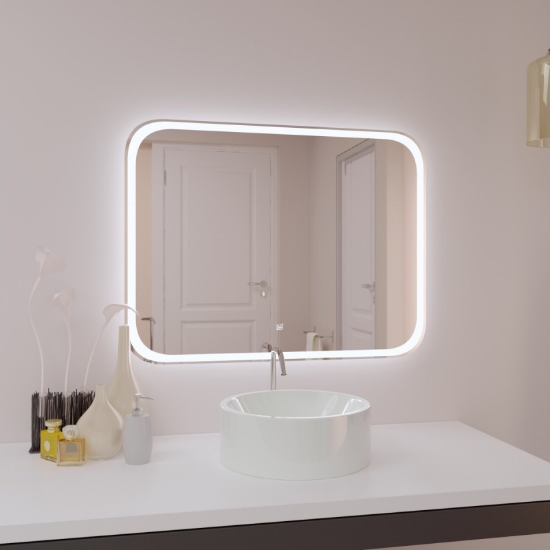 Зеркало 600*600 Затмение с LED подсветкой
