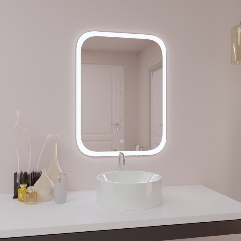 Зеркало 600*800 Затмение с LED подсветкой